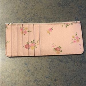 🌺🌸Coach card holder with zip💐🌷